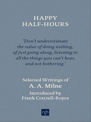 cover image of Happy Half-Hours